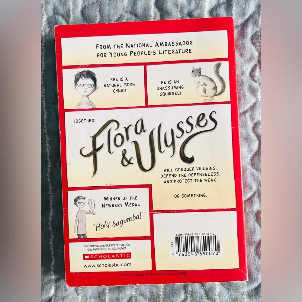 NEW Flora & Ulyssesby by Kate Dicamillo